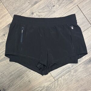 Spyder Women's Black Athletic Shorts